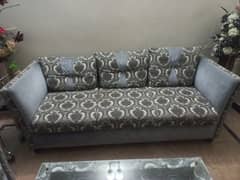 7 seater sofa set with matching table