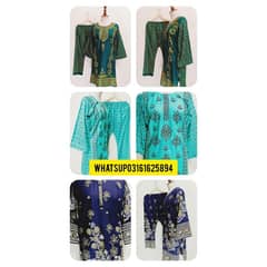 2pcs women lawn dress