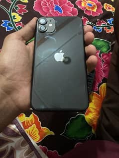 iphone 11 condition 10 by 9 just glass break 1st hand use