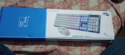 RGB GAMING KEYBOARD WITH MOUSE AVAILABLE