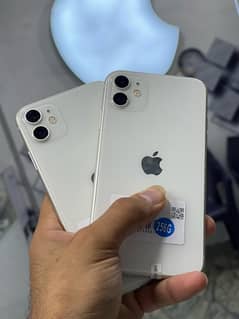 iPhone 11 white color 256 gb dual sim pta prove 10/10