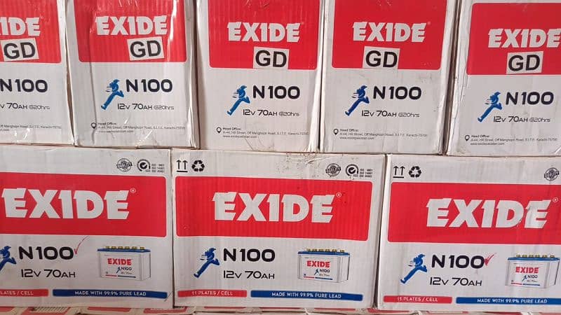 Exide Battery service 14