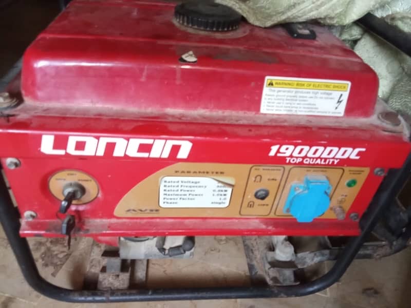 Loncin 1kv genrator 1 month used only 1 bar oil chnge hua h 2