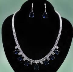 Jewelry set zircon for women's