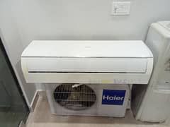 Haier 1.5 ton mint condition split Ac. contact 03222223526