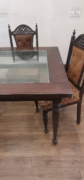 pure sheesham wood dining table 2