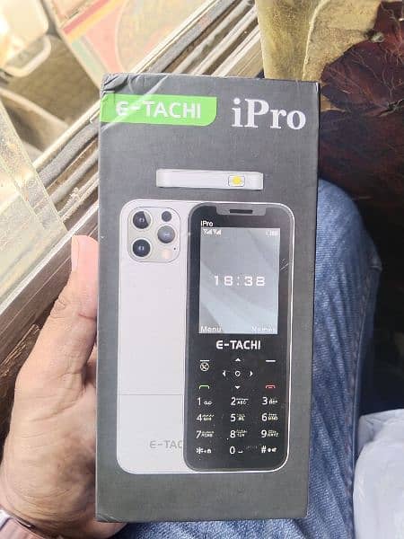 e-tachi iPro keypad mobile dual Sim PTA approved with box 5