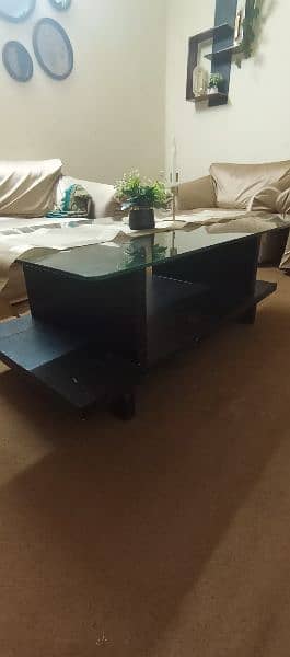 centre table with 8mm glass top 2