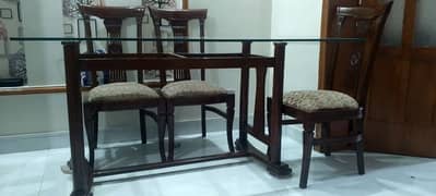 dining table with 6 chairs