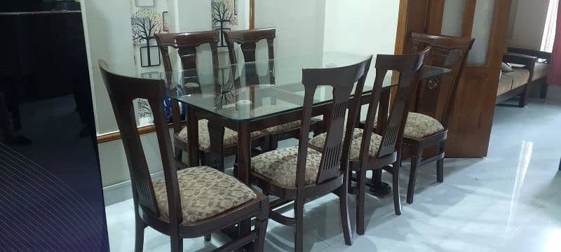 dining table with 6 chairs 2