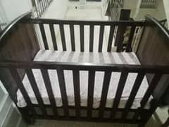 Wooden Baby Cot