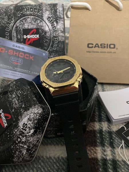 Casio g shock watch GM 2100 0