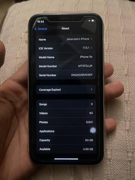 Iphone XR 64 gb JV 6