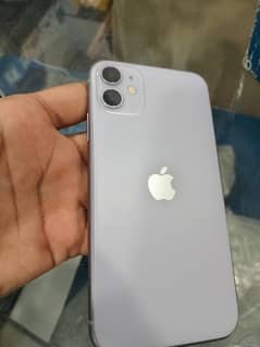 Iphone 11 64 gb jv purple 10/10 condition 83 battery health