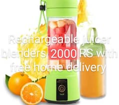 rechargeable juicer blenders