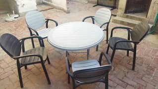 chairs and tables