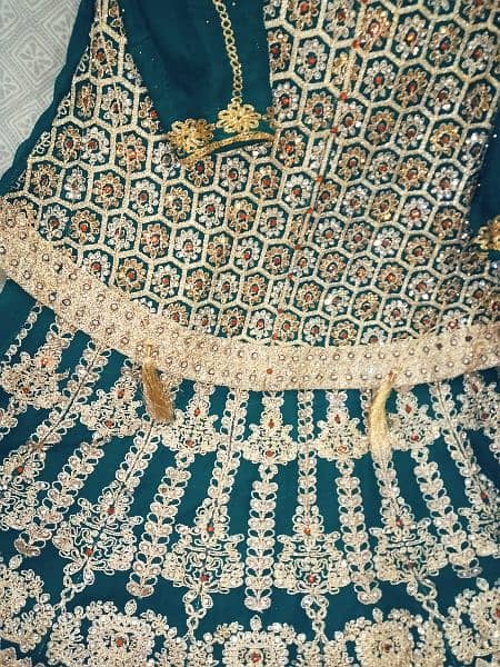 Bridal lehenga | brand new sharara for urgent sell 11