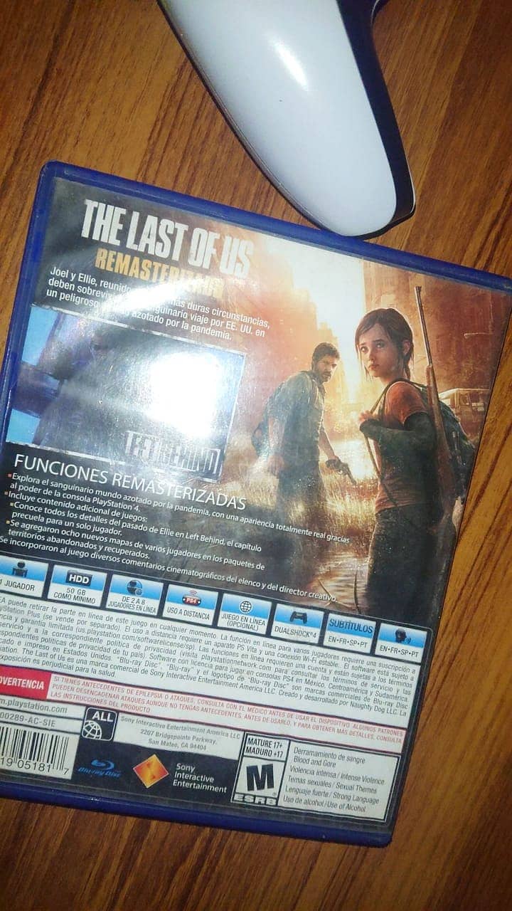 Ps4 the last of us remastered Uncharted 4 1