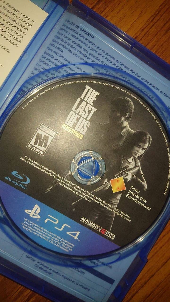 Ps4 the last of us remastered Uncharted 4 6