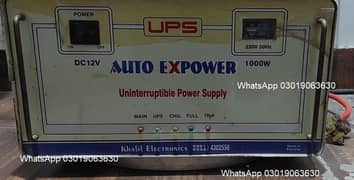 UPS 1000 Watts in Running Condition with 100% Cooper