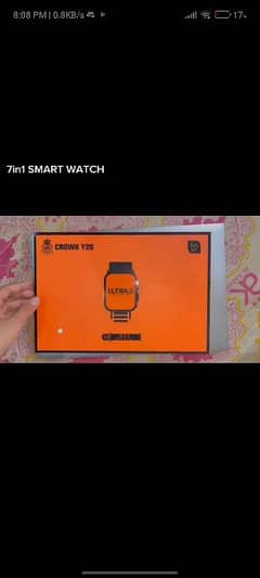 Crown Y20 7 in 1 Smart Watch