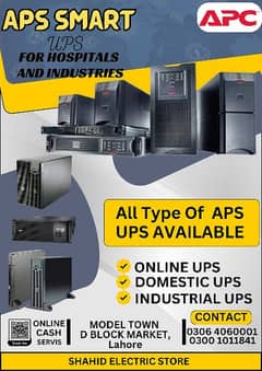 APC SMART UPS 3000VA,5000va, 10kva, 20kva, 40kva, 60kva all models