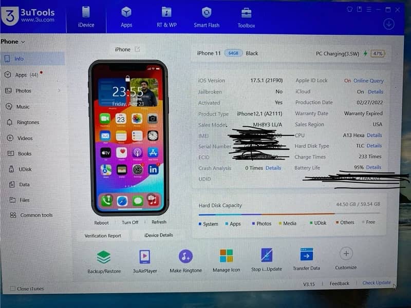 Iphone 11 64 GB - Non PTA JV 5