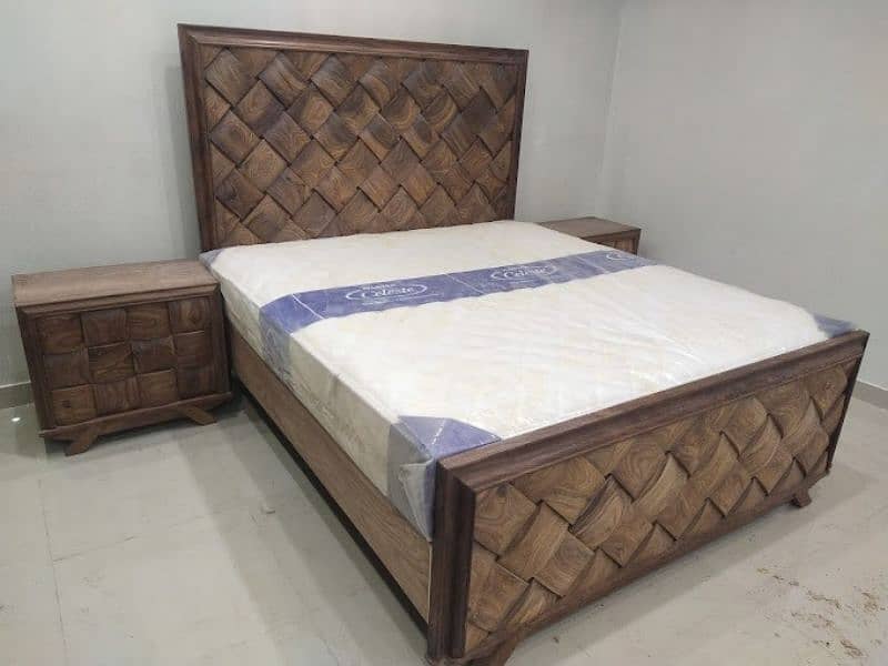 Bed Set\wooden bed\king size bed\double bed\bed room set for sale 13