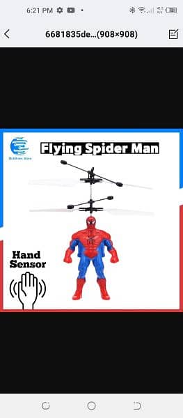 Flying Spider Man Rechargeable 1