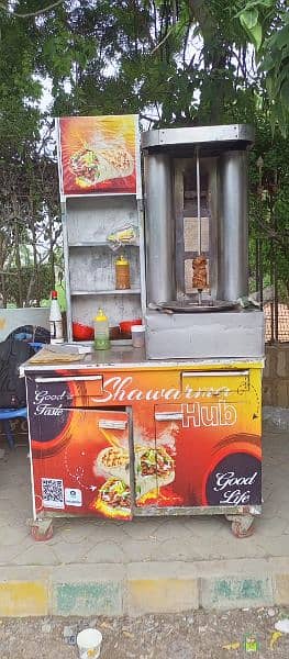 shawarma machine complete Saman jaga ke sath 1