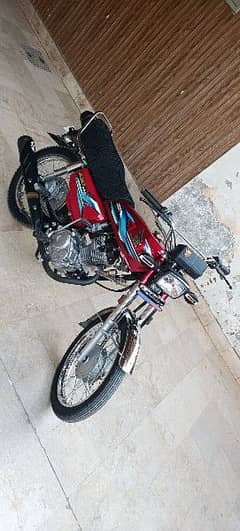 Honda CG 125 24/24 ALL Punjab number like a brand new condition