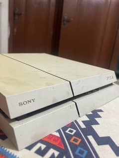 PS4 Fat 500GB Available For Sale (White)