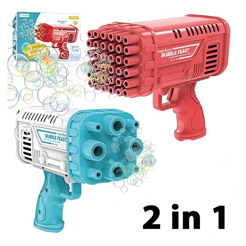 Bazooka Bubble Water Gun 0