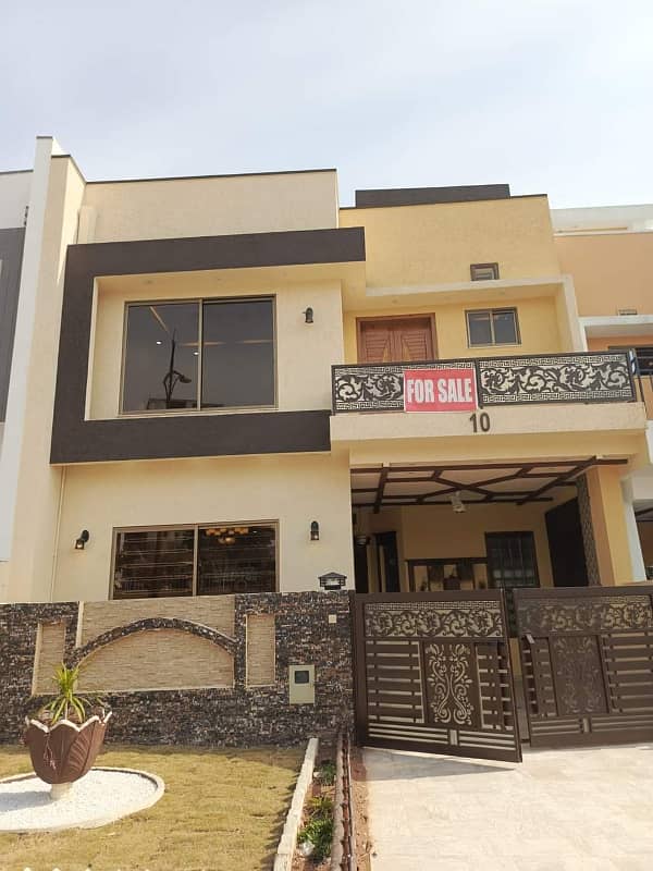 5 Marla Double Storey House Park Face And Back Open Available For Sale 0