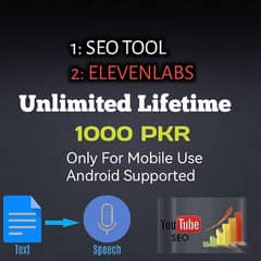 SEO Tool + Elevenlabs Cheap offer