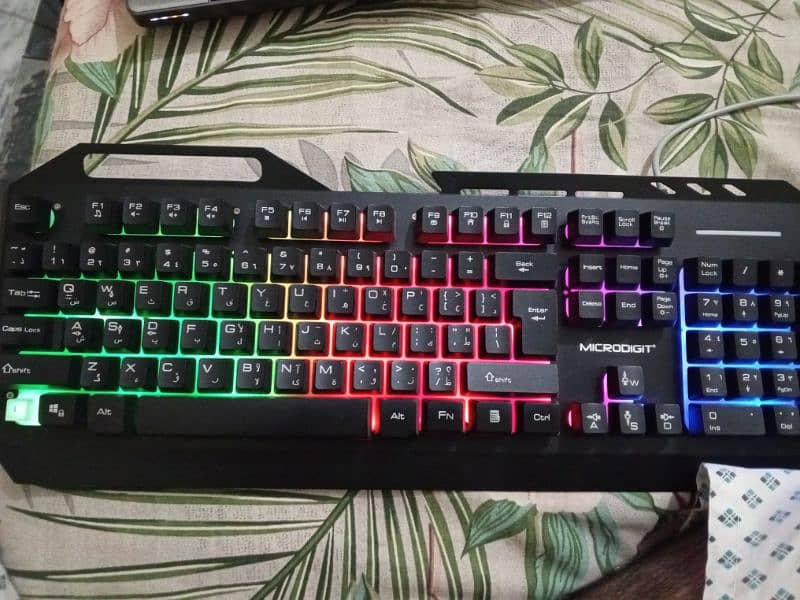 Microdigit mechanical keybord RGB 0