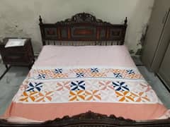 Genuine Chinioti Furniture Bed in Excellent Condition