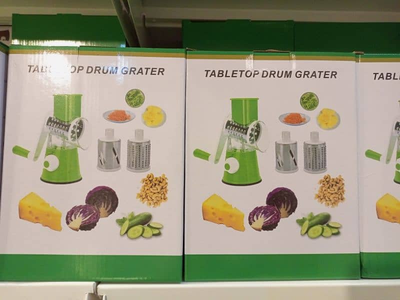 TABLE TOP DRUM GRATER 1