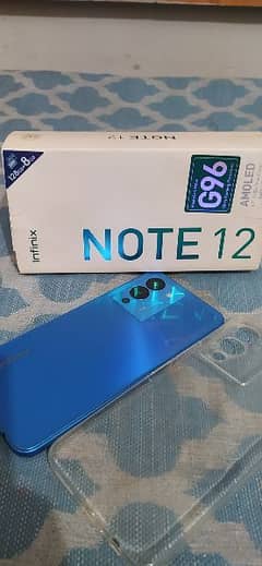 Infinix Note 12 8/128 10/10 Like brand new