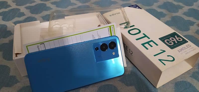 Infinix Note 12 8/128 10/10 Like brand new 1