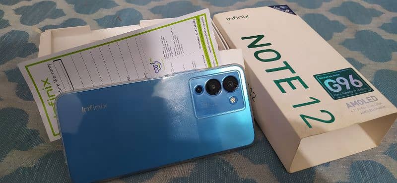 Infinix Note 12 8/128 10/10 Like brand new 6