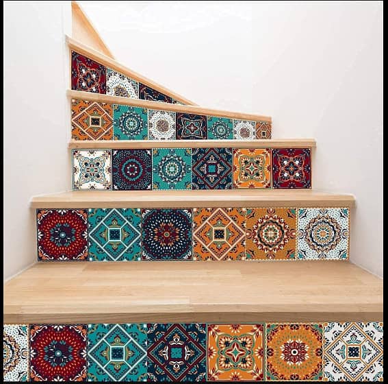 Self Adhesive Tile Sticker for home Decor pack of 2024 0