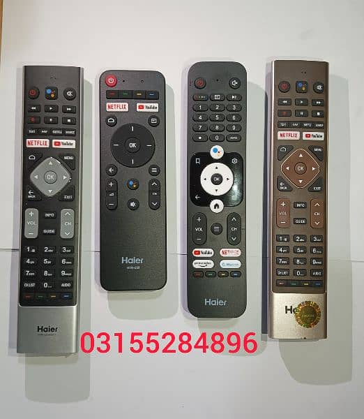 Sony Eco-star hisense Pel TCL Samsung Haier remote control 2