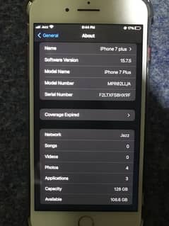 iphone7pta prove 128gb batery100 condtion 10/9 total mobile genion