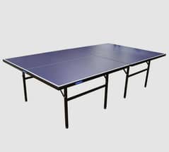 blue table tennis