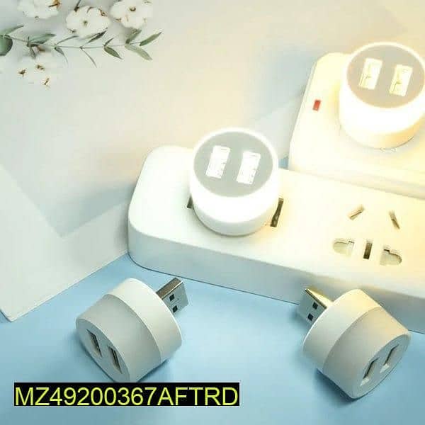 2 PCs USB splitter light 5