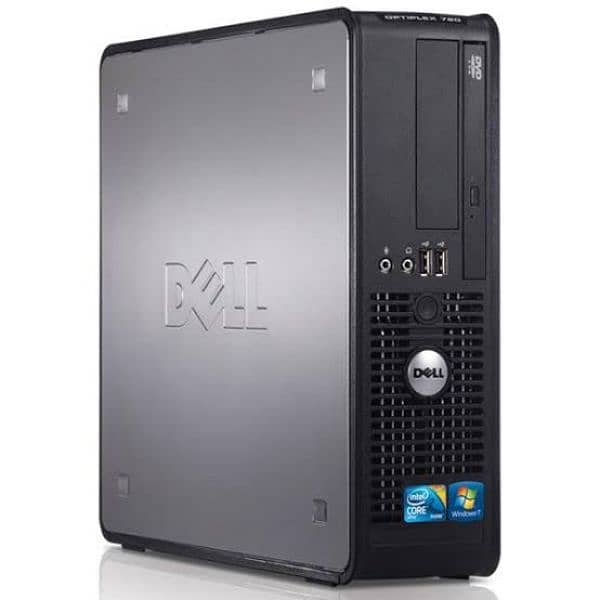 dell optiflex 780 desktop pc core 2 due processor 2.9 gh and 4 GB ram 0