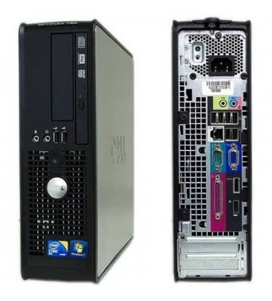 dell optiflex 780 desktop pc core 2 due processor 2.9 gh and 4 GB ram 1