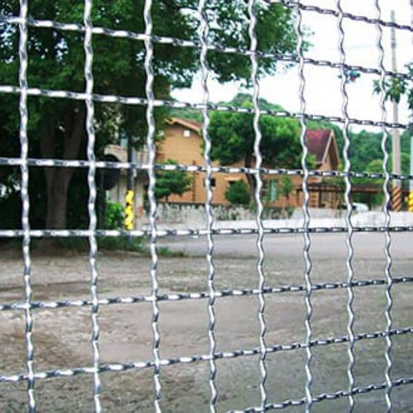 Razor Wire Barbed Wire Chain Link Fence Pole Jali Welded mesh 7