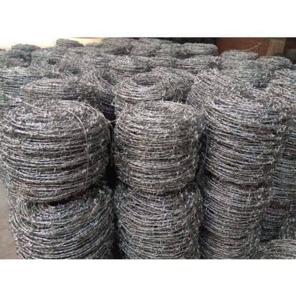 Razor Wire Barbed Wire Chain Link Fence Pole Jali Welded mesh 11